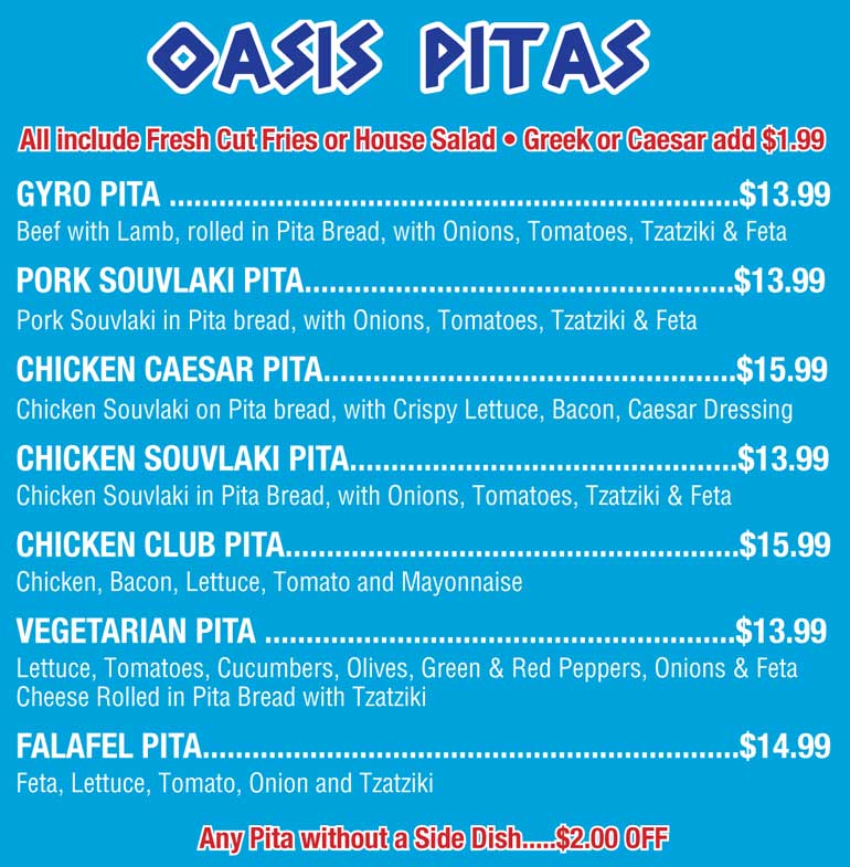 Oasis Pitas